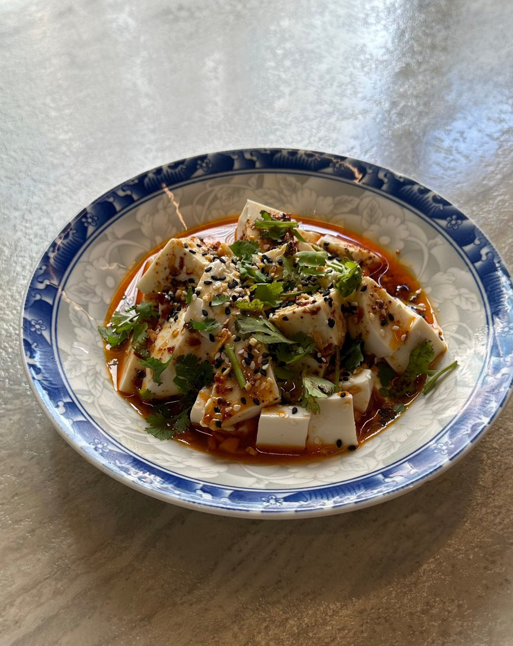 Cold & Spicy Silken Tofu