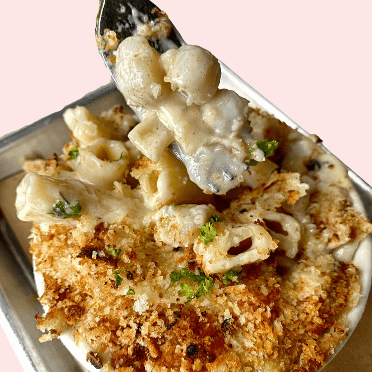 Truffle Scallop Mac and Cheese