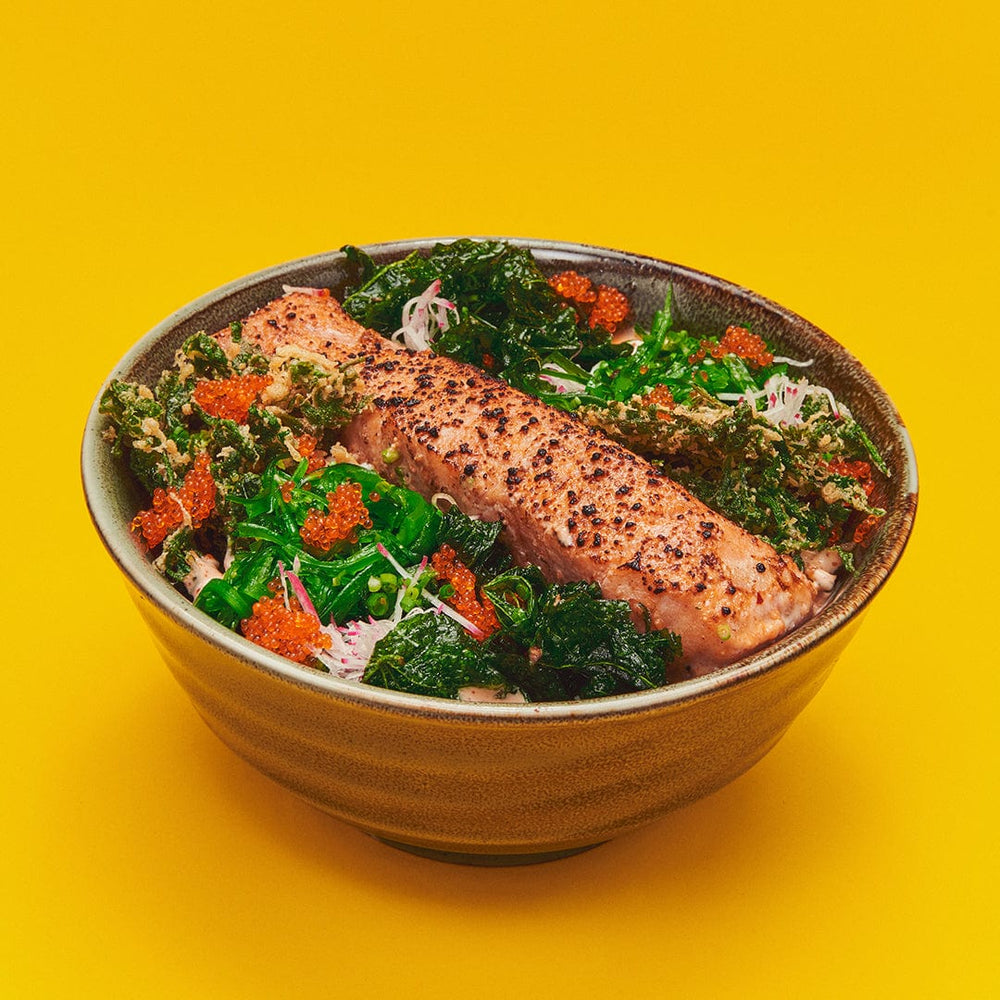 π Salmon Mentai Don