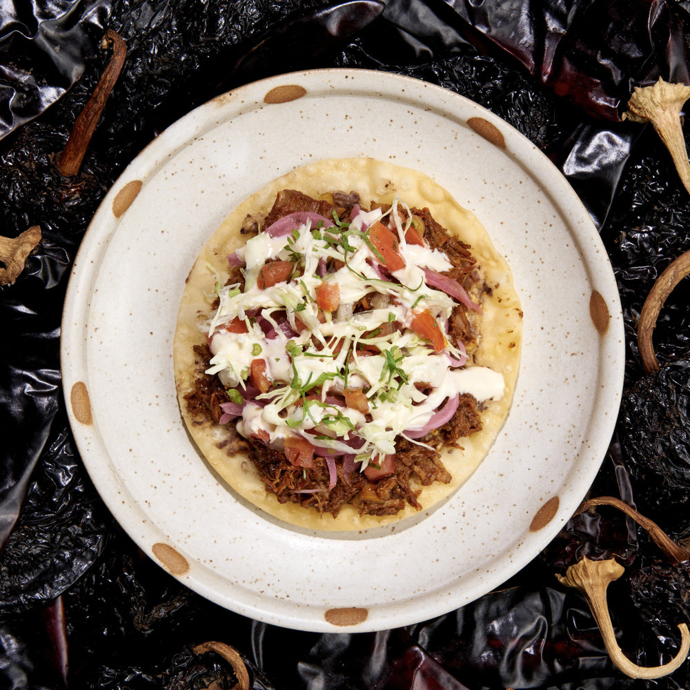 Beef Tostada (1 pc)