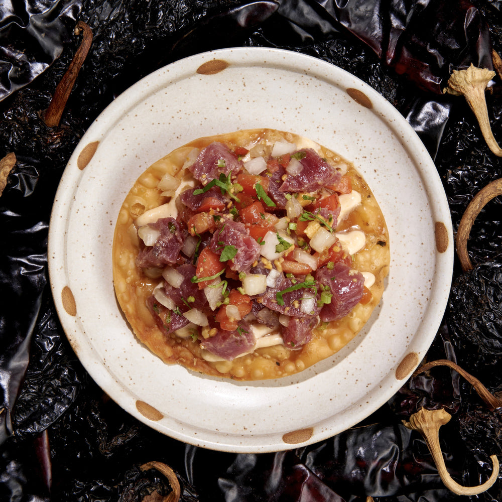 🏆 Tuna Tostada (1 pc)