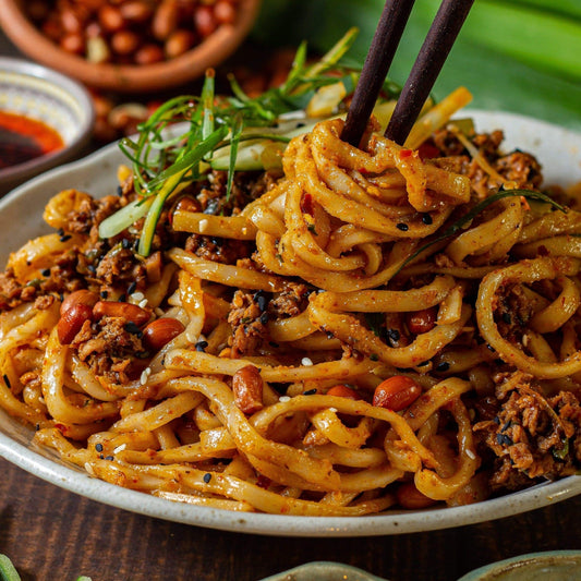 Spicy Vegan Dan Dan Noodles 🍃🌶