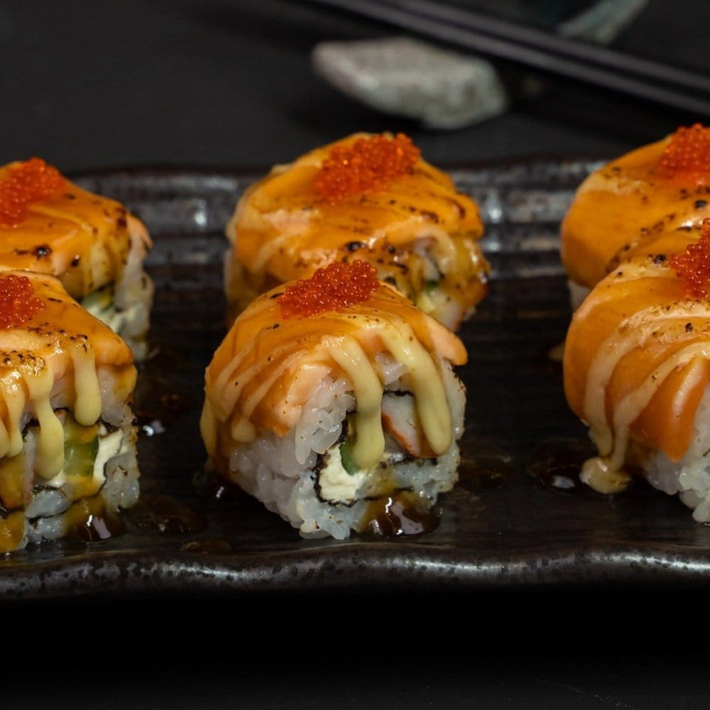 Salmon Aburi Sushi
