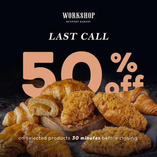 50% Off Whole Workshop Cakes