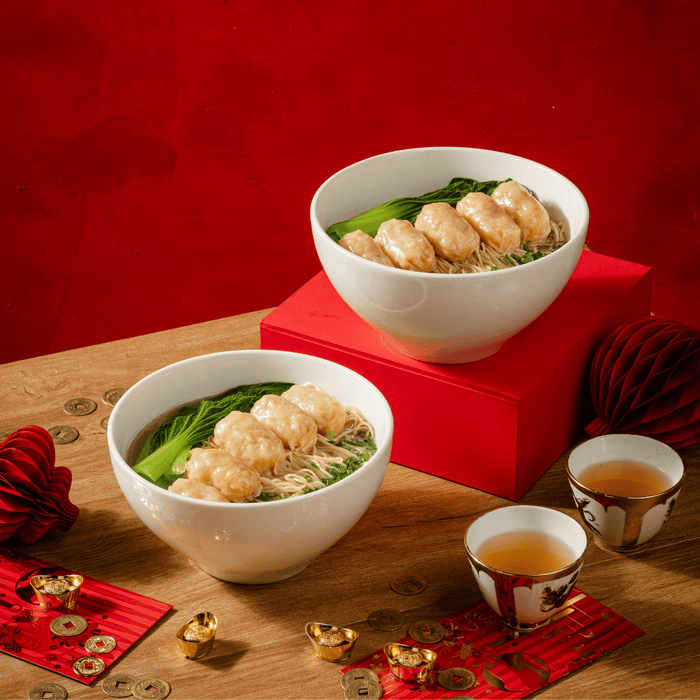 2 x Shrimp Wonton Noodle Bowls