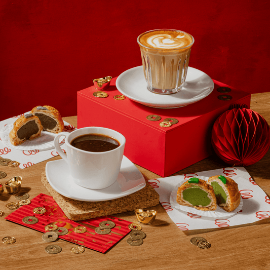 Cream Puff and Espresso + Milk