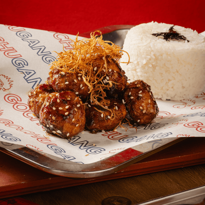 Sweet Spicy Chicken Meatballs