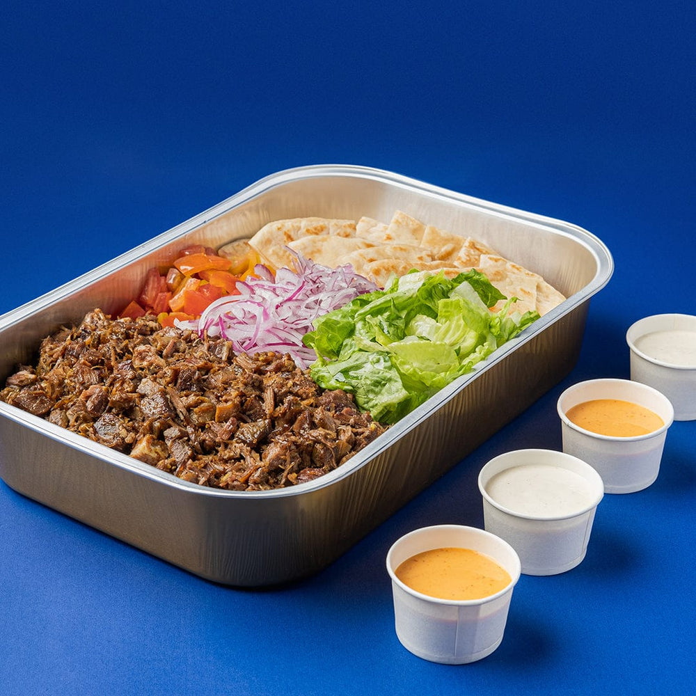 Beef Shawarma Plates Tray