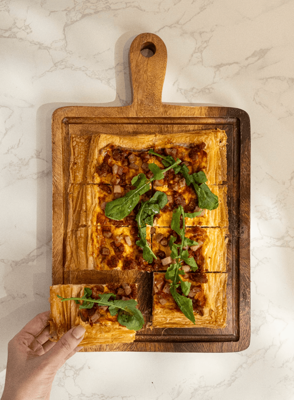 Puff Pizza - All Meat