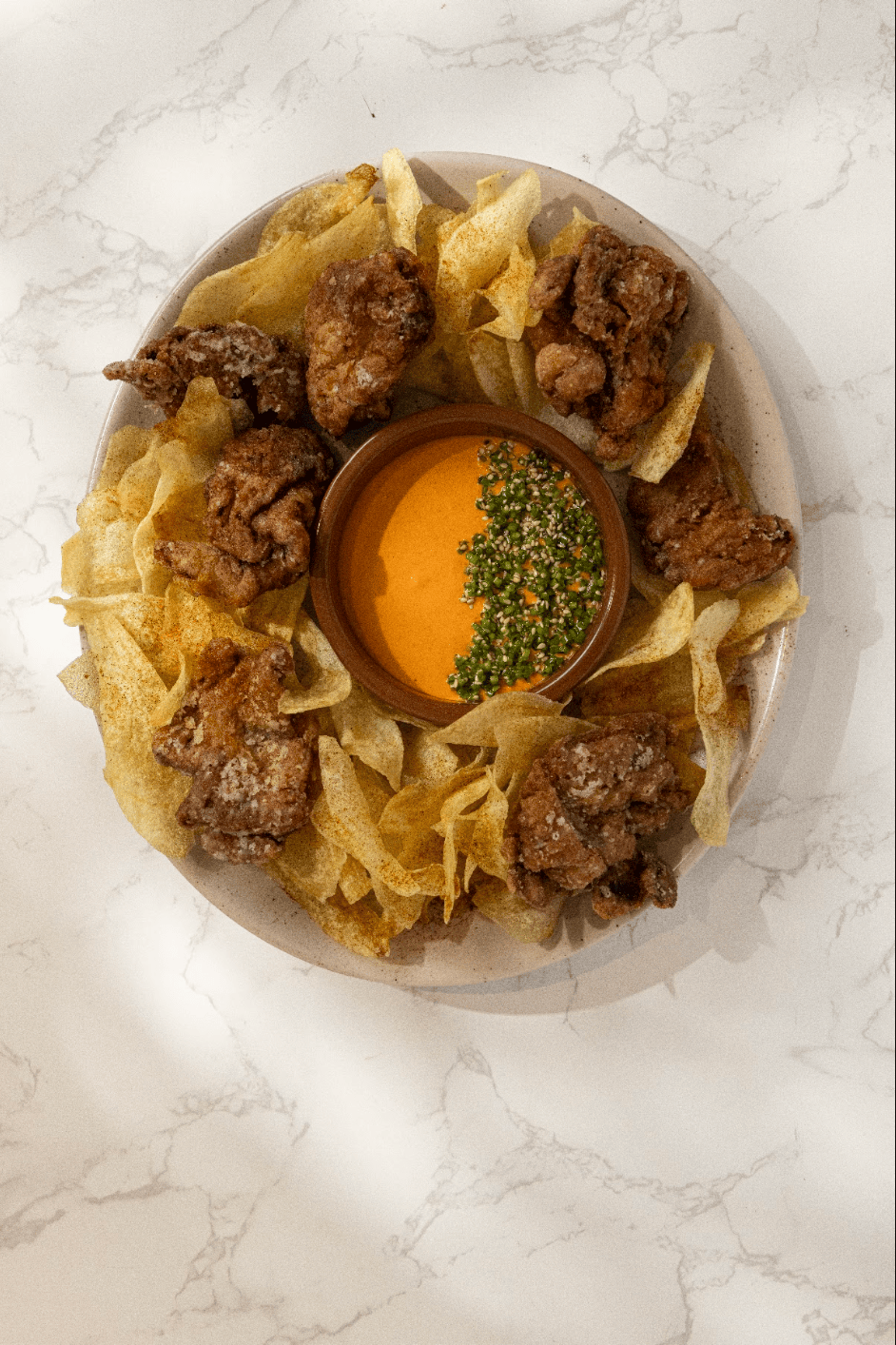 KFC - Karaage, Fire chips, and Cheese