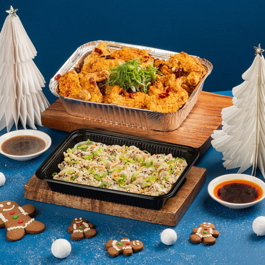 Pork and Shrimp Dumpling Platter