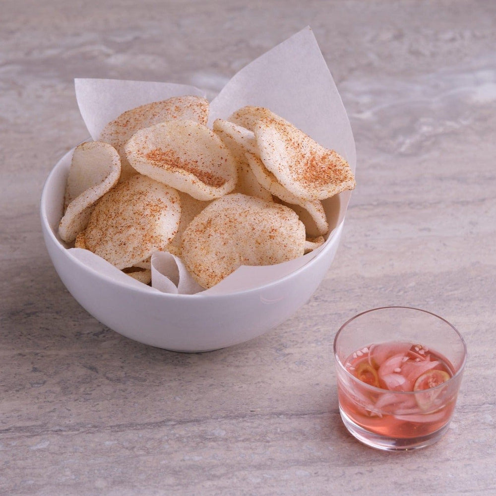 Prawn Crackers with Spice Dust